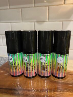 Matrix Style Link Hold Booster Bundle of 4 1oz Strong Hold Styling Enhancers